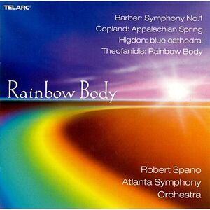 Robert Spano - Rainbow Body / Symphony 1 / Ste Appalachian Spring  COMPACT